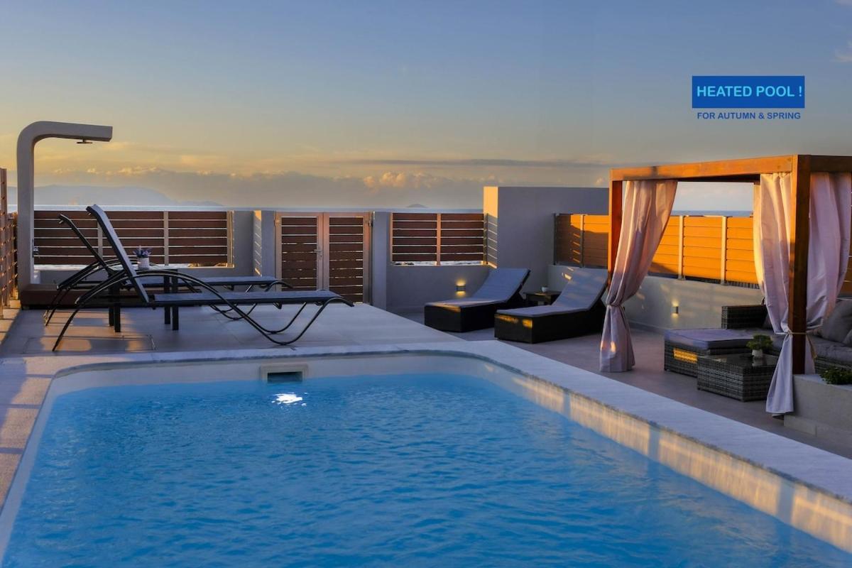 Blue Velvet Coast Luxury Villas Kokkini Hani エクステリア 写真