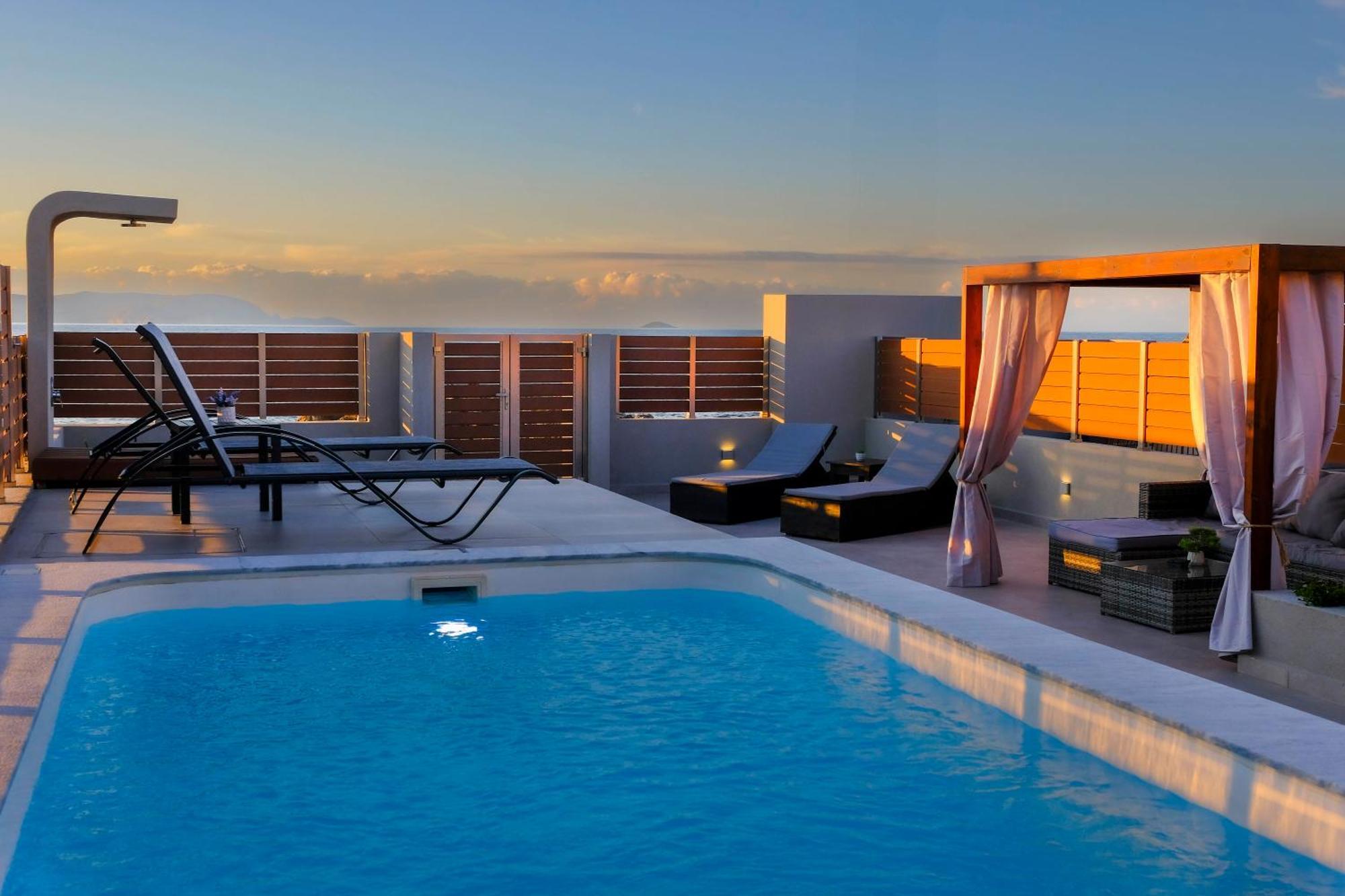 Blue Velvet Coast Luxury Villas Kokkini Hani エクステリア 写真